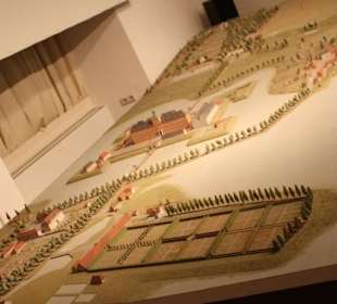 Modell der Museumsanlage