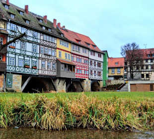 Blick auf die berühmte Krämerbrücke