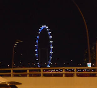 Riesenrad bei Nacht