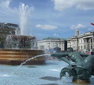 Brunnen auf dem Trafalgar Square