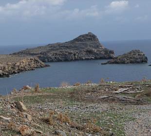 Fernblick auf die Akropolis