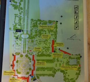 Grundriss vom Schloss