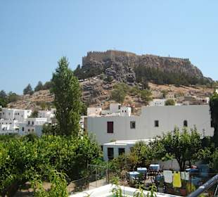 Blick auf Lindos