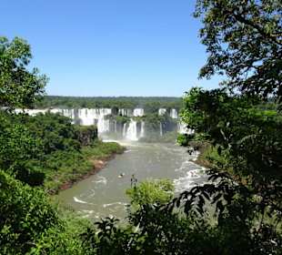 Wasserfälle von Iguazu. Ein Weltwunder