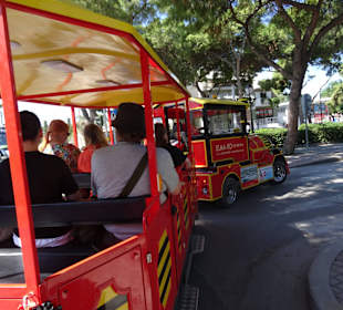 Mit der City Train durch Kos Stadt