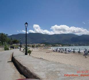 Teil der kleinen Üferpromenade