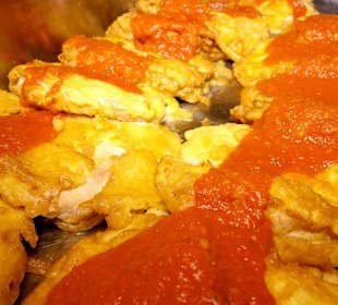 Köstliches italienisches Buffet