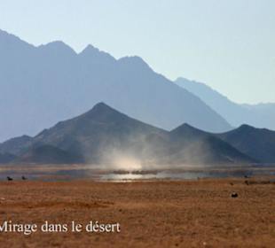 Mirage prés d'Hurghada