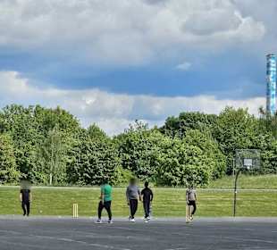 Streetballplatzm Basketball