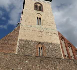 Blick zur Marienkirche, Karl-Liebknecht-Straße