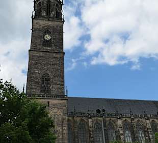 Der Dom von Magdeburg am Domplatz