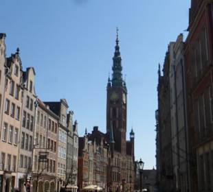 Eindrücke aus der Langgasse in Danzig