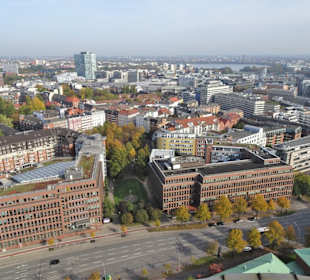 Blick vom Turm der Kirche St. Michaelis