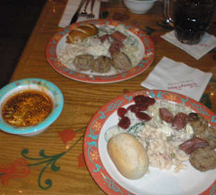 Die Gulaschsuppe ist der HIT