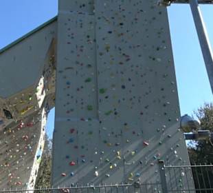 Außenkletteranlage im Engelhaldepark