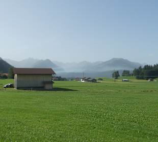 Wanderung über Burgkirche Schöllang nach Rubi