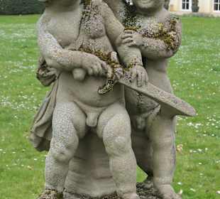 Bei einem Bummel durch den Schloss- und Kurpark