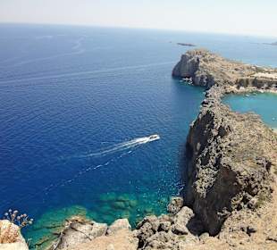 Blick zur Agios Pavlos Bay