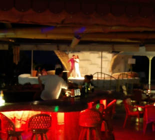 Promenade mit Unterhaltung