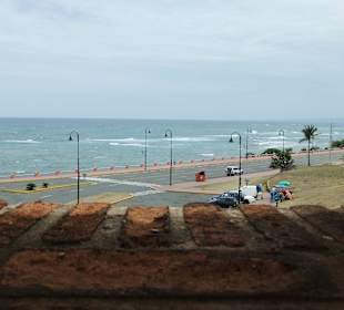 Schöner Ausblick auf die Strandpromenade von der B