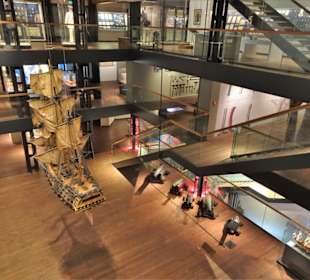 Blick in die Zwischendecks des IMM