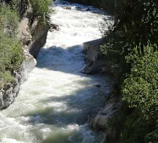 Die Passer-Klamm an der Gilfpromenade