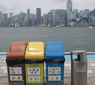 Mülltrennung - auch in Hongkong