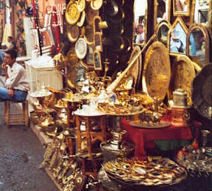 im Souk von Marrakech