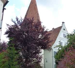 Der Turm versteckt sich