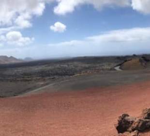 Wunderschöne Vulkanlandschaft auf Lanzarote