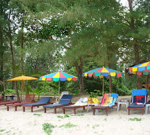 Liegen zum Jasmin Restaurant