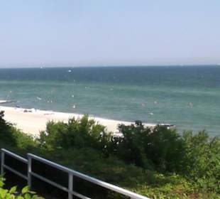Blick auf den Strand