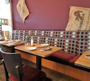 In den Gasträumen des Le Feu Bremen