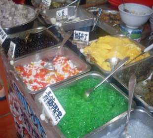 Shenkeng Fußgängerzone - Leckereien ohne Ende