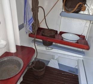 Mannschaftswaschraum auf der Rickmer Rickmers