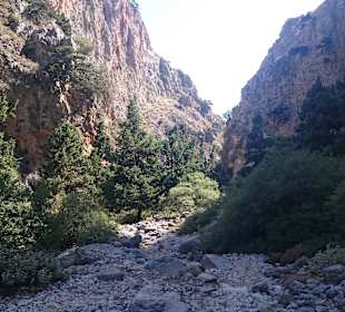 Wanderung durch die Imbros Schlucht