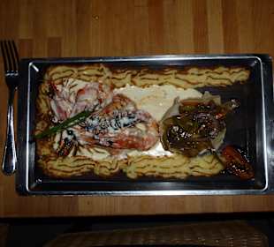 Auszug aus der Speisekarte