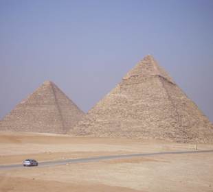 Beeindruckend - die Pyramiden