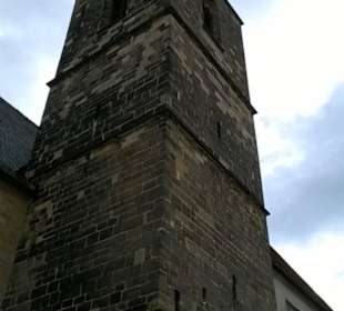 Der ca. 50 Meter hohe Kirchturm