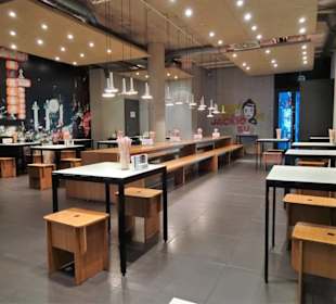 Blick in den Gastraum des Jackie Su