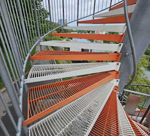 Beginn der Treppe
