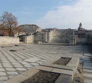 Ausgrabuungen in der Burg