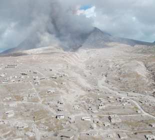 Soufriere mit Plymouth-Montserrat