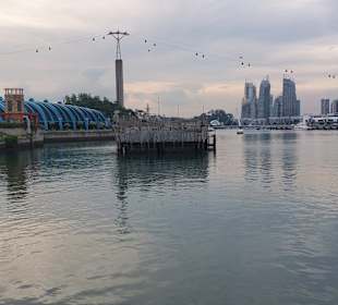 Ausblick Sentosa Boardwalk