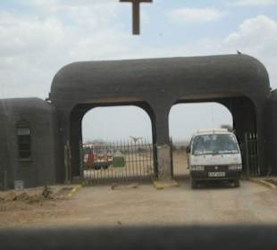 Tor zum Amboseli Park