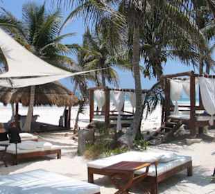 Strand nahe bei Tulum