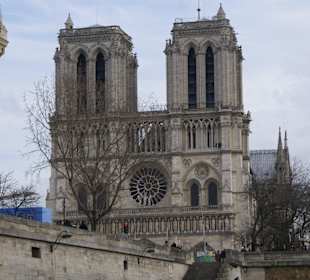 Frontansicht vom Boot aus