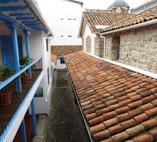 In der alten Kathetrale, Außengelände