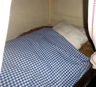 Schlafzimmer im Ammerländer Bauernhaus