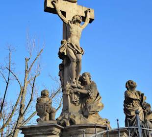Die Kreuzigungsgruppe auf der Oberen Brücke
